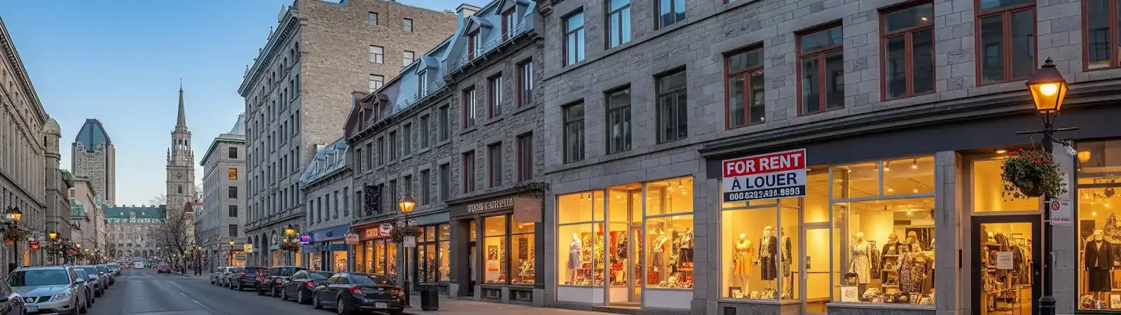 Commercial properties for rent in Montreal