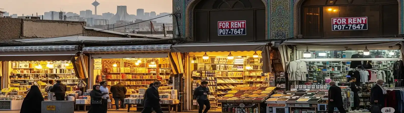 Commercial properties for rent in Tehran