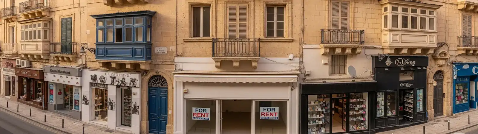 List Retail space for rent in Retail Space For Rent In Valletta