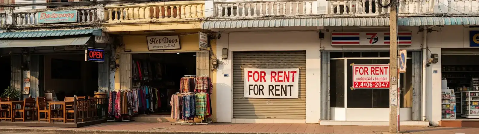 Commercial properties for rent in Vientiane